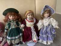 bonecas de porcelana de coleçao