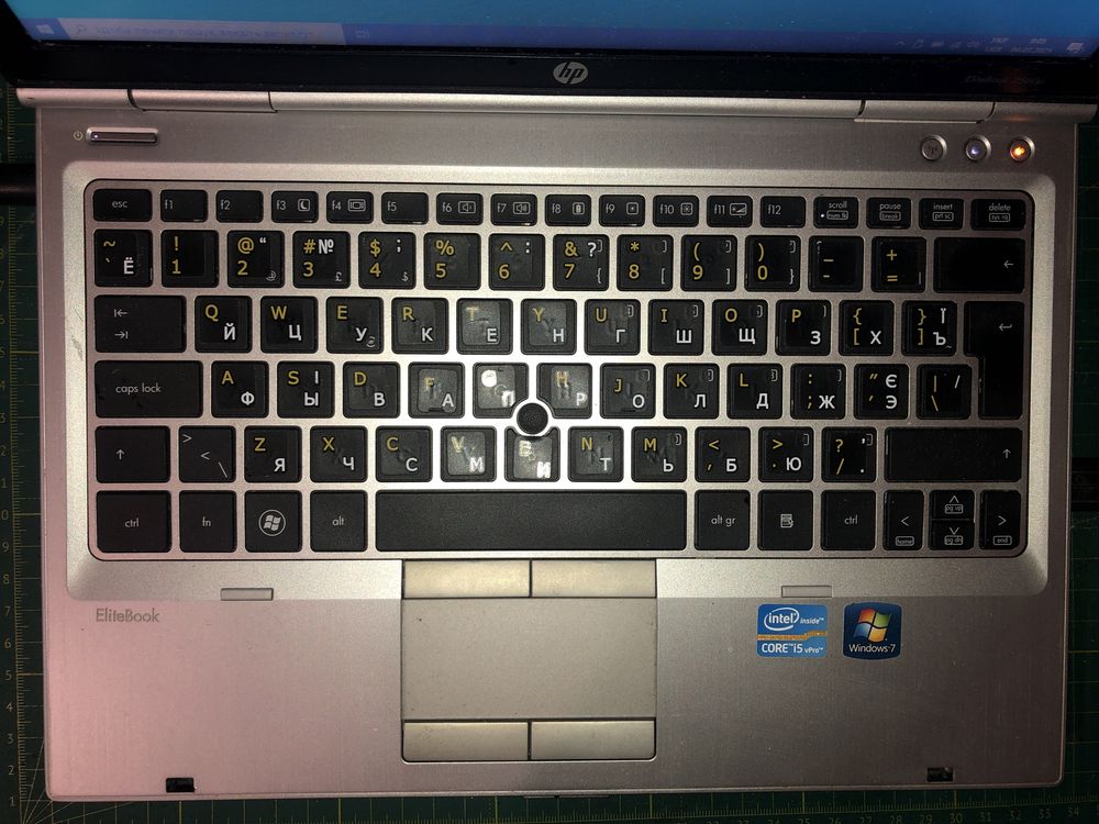 Ноутбук HP Elitebook 2560p метал корпус