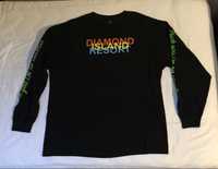 Koszulka z długim rękawem longsleeve diamond supply co resort island o