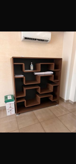 Regal biblioteczka fornir  wenge