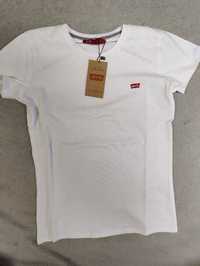 Koszulka damska t-shirt Levi's biała premium