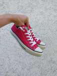 Оригінальні, червоні кеди низькі Converse Chuck Taylor All Star ox red