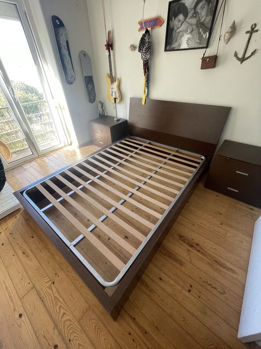 Estrado cama de casal