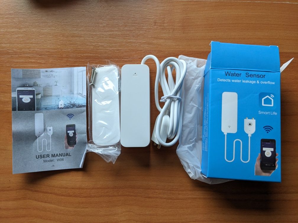Czujnik zalania wifi - dom inteligentny, smart home