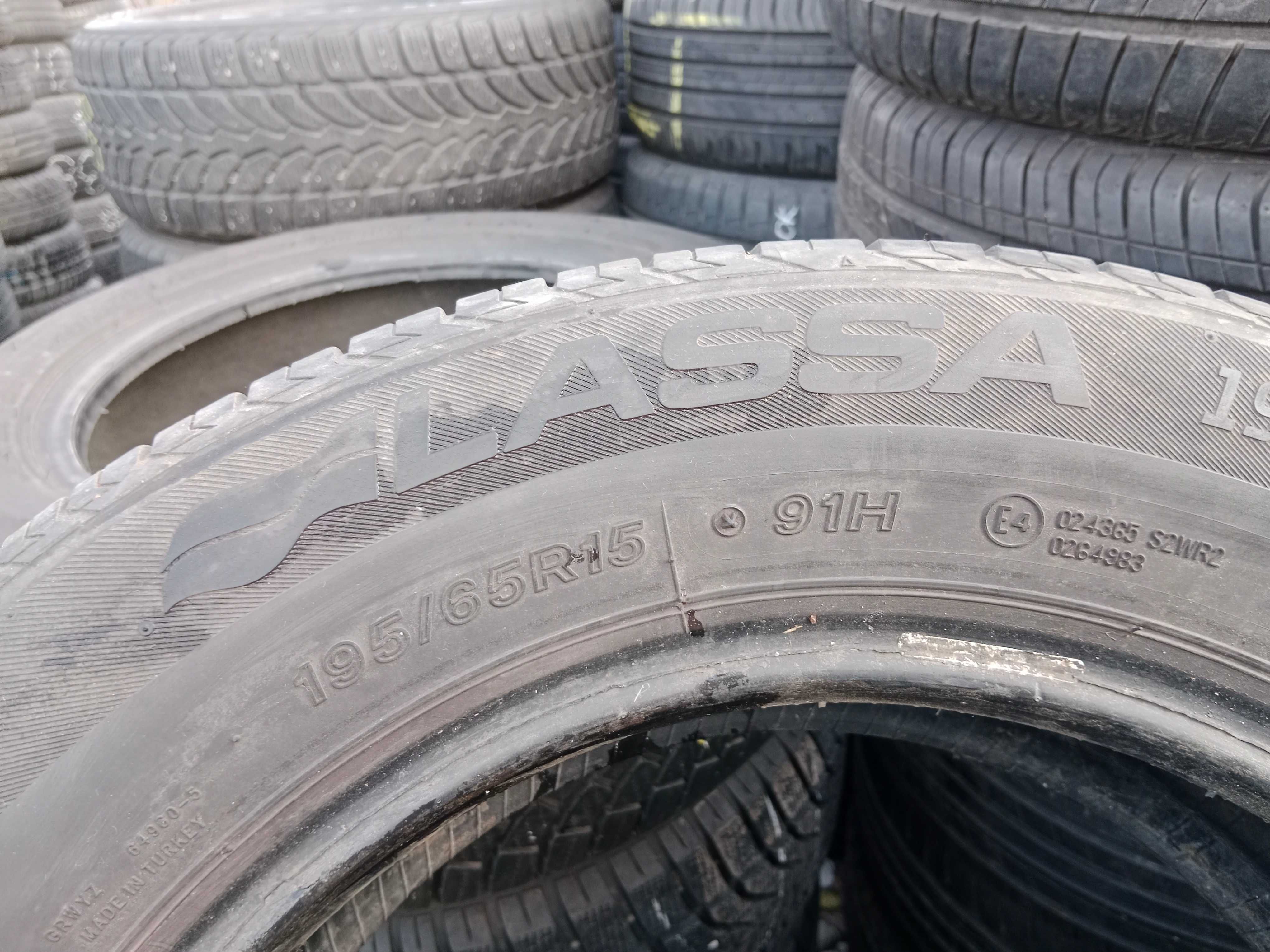 Opona używana 195/65R15 Lassa Greenways 1szt.