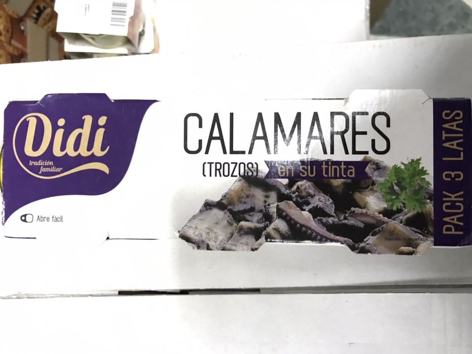 Тунець Тунец Кальмари Мідії морепродукти Didi