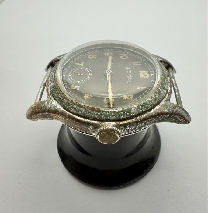 Niemiecki zegarek wojskowy WWII kal. Forster 2075