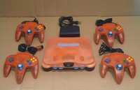 Konsola Nintendo 64 Daiei Hawks Clear Orange [NTSC-J]
