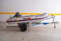 Barco + motor + atrelado