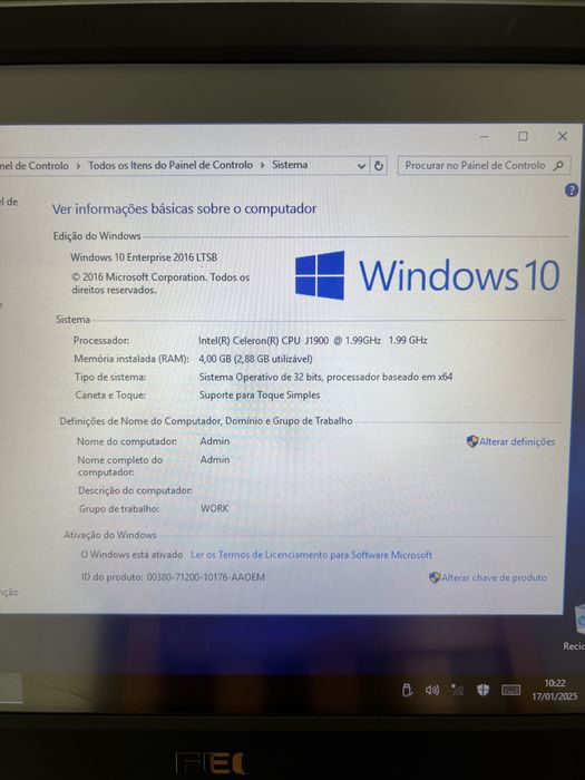 POS FEC -4 GB RAM - 120gb SSD- Win10