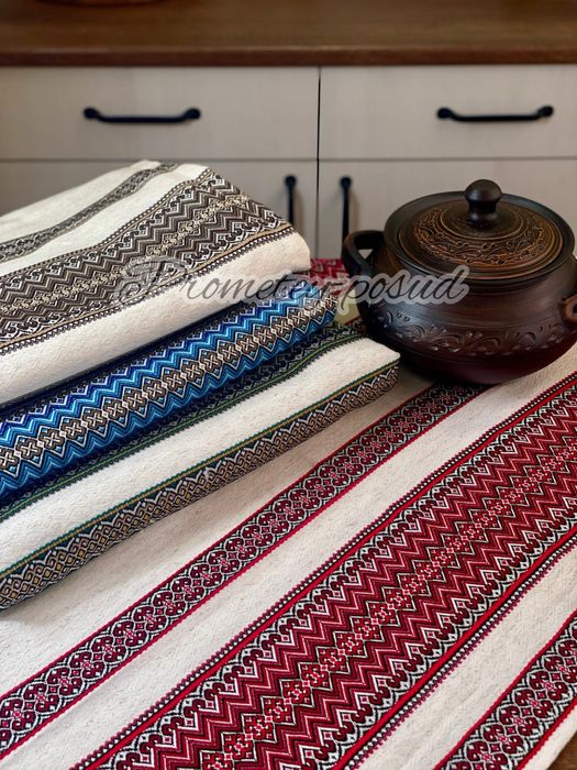 Набір глиняного посуду «Ангоб»,»Мак»,»Візерунок» на 4,6,8,12 осіб