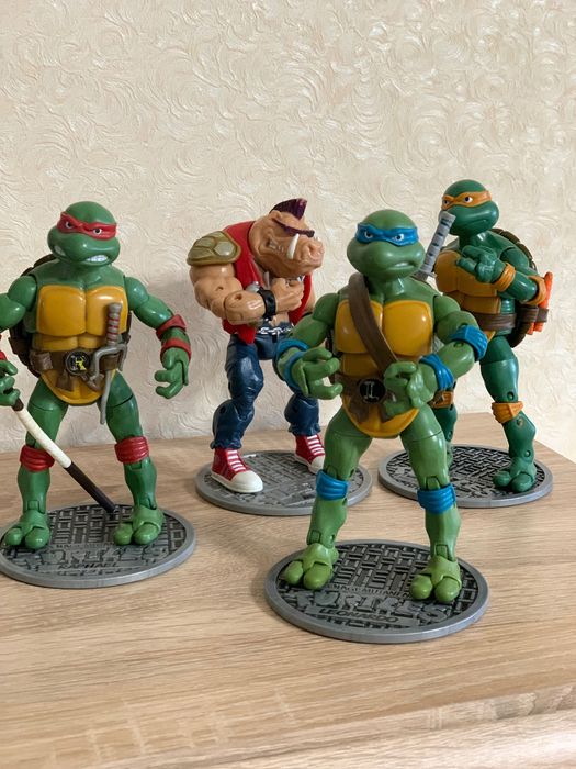 Набір фігурок черепашки ніндзя б/у