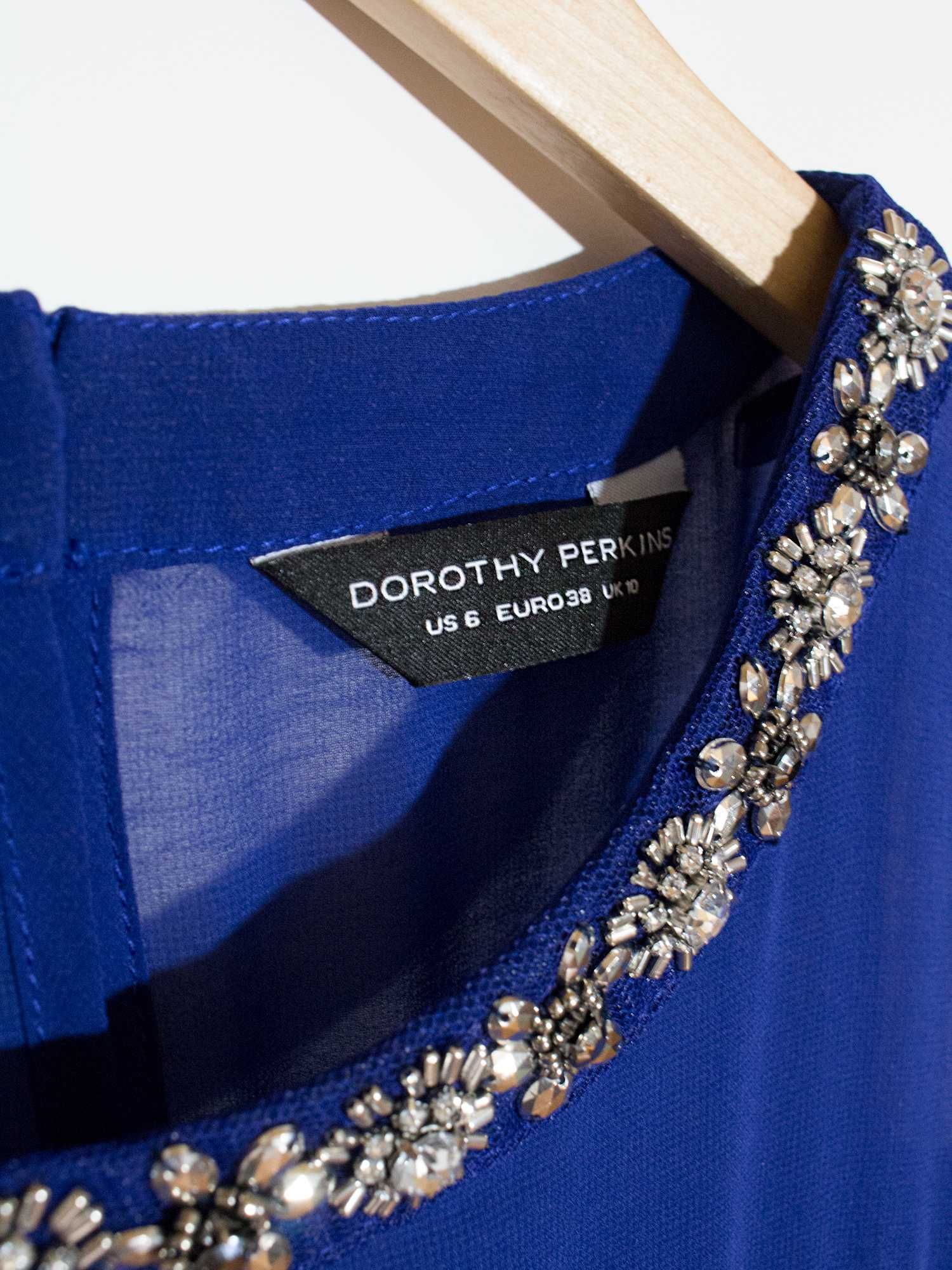 Chabrowa bluzka ze zdobieniem Dorothy Perkins M