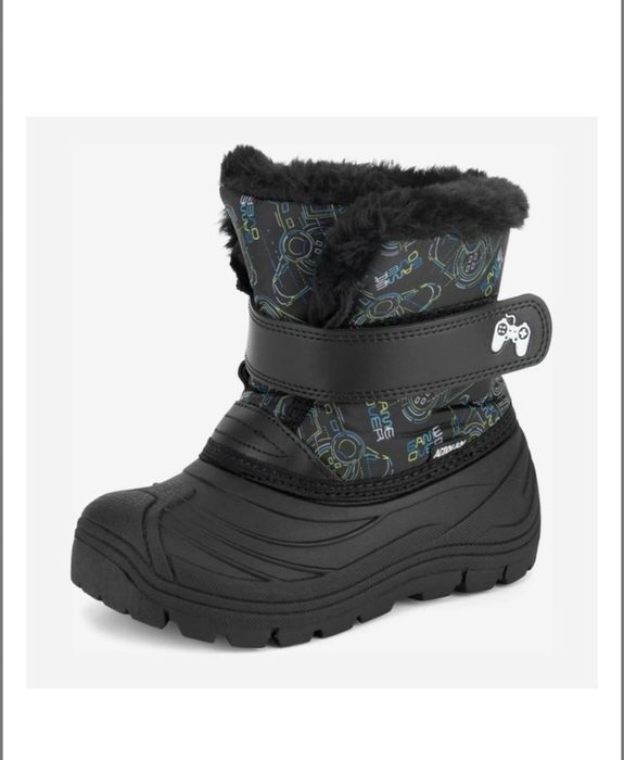 Дитячі зимові дутики чоботи для хлопчика зимові зимние сапоги ботинки