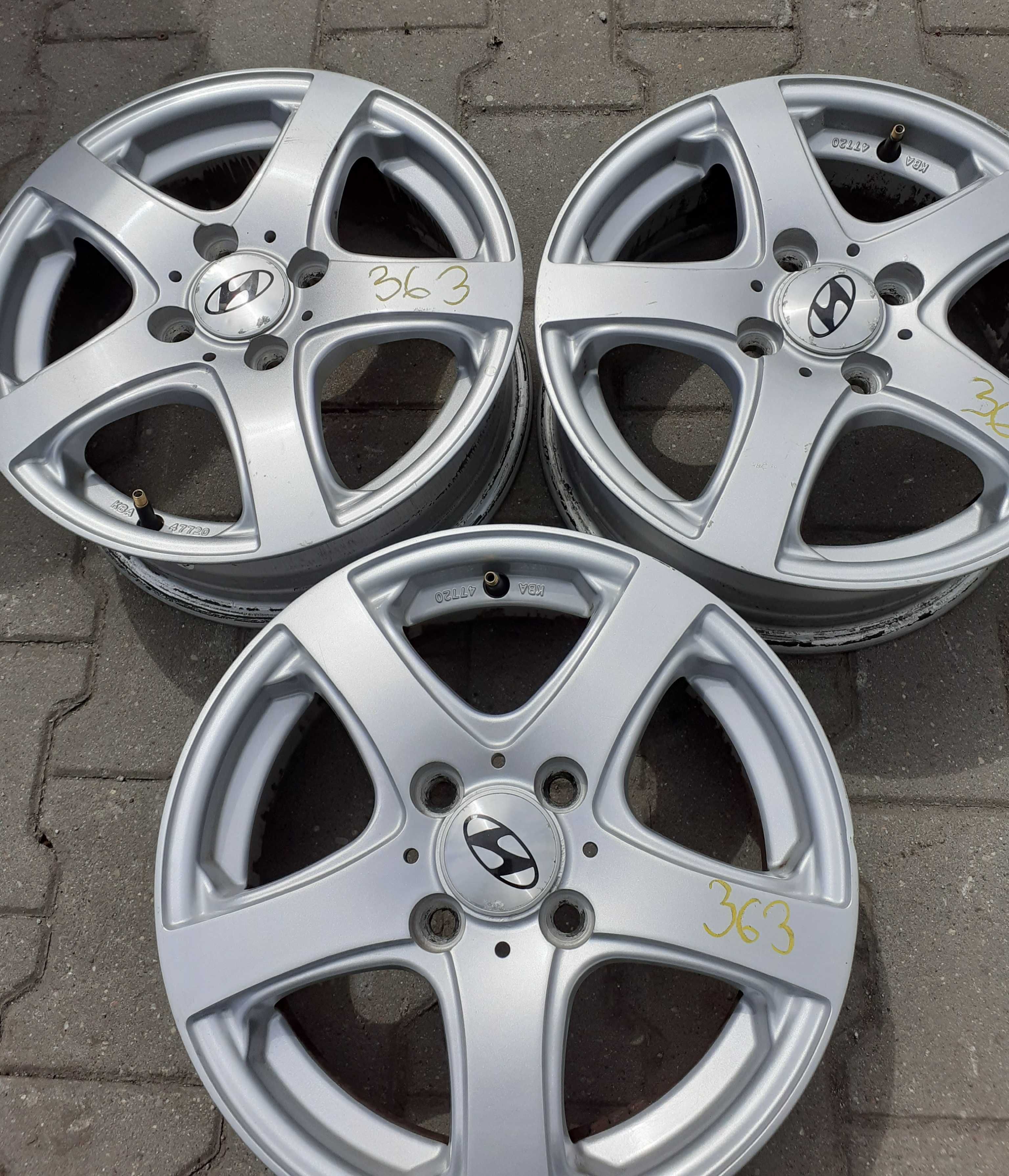 Felga aluminiowa Hyundai 4x100 5,5Jx14 ET45 Nr.363
