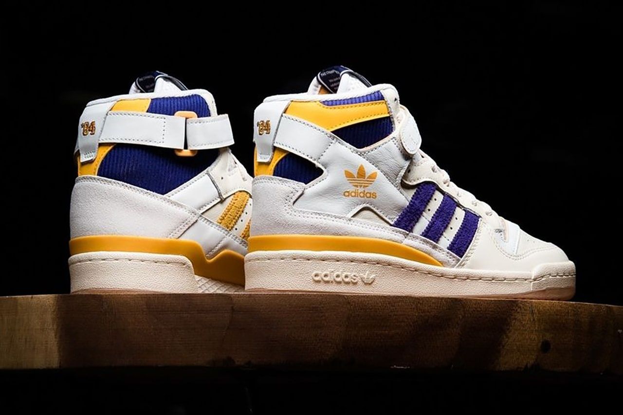 Kicksy Adidas Originals Forum 84 High NBA Pack Lakers EUR 40 CM 25