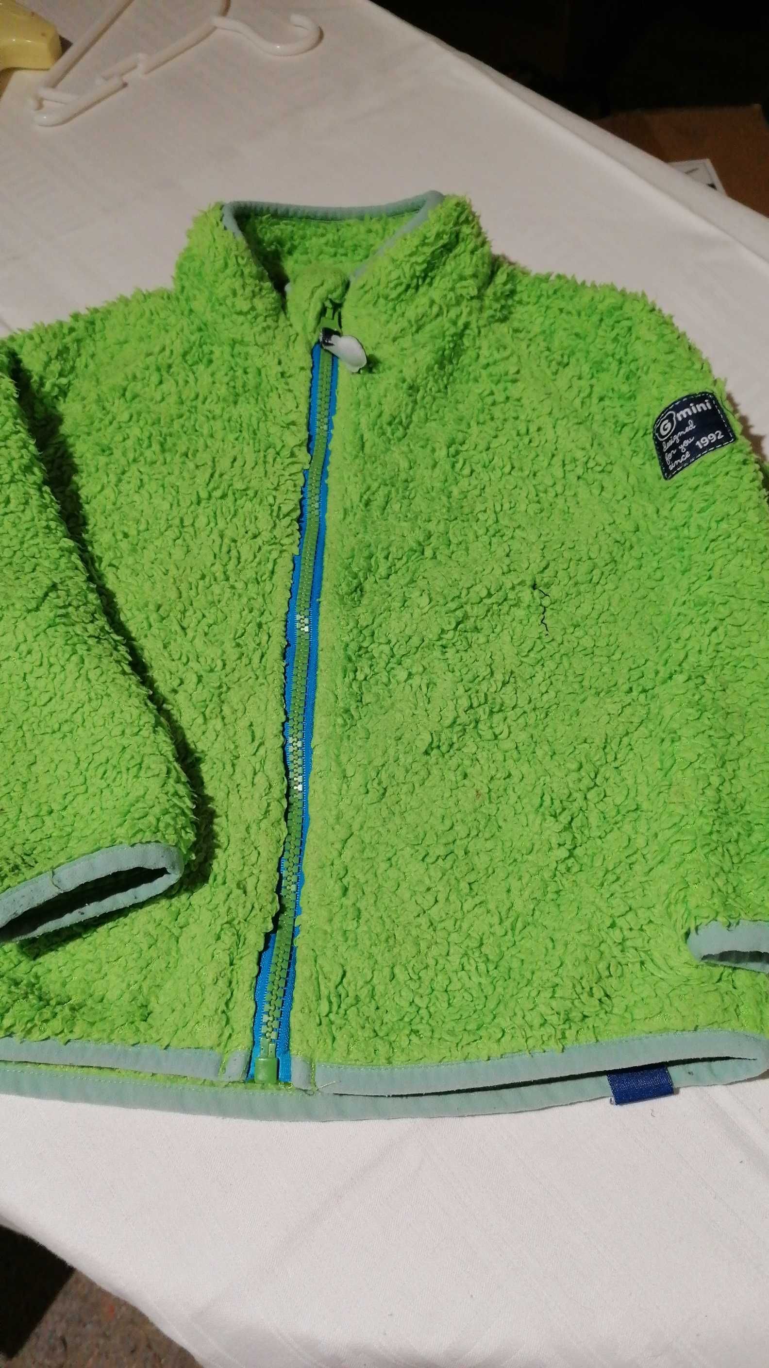 J/156 Bluza dziecięca puchata D mini  r. 92