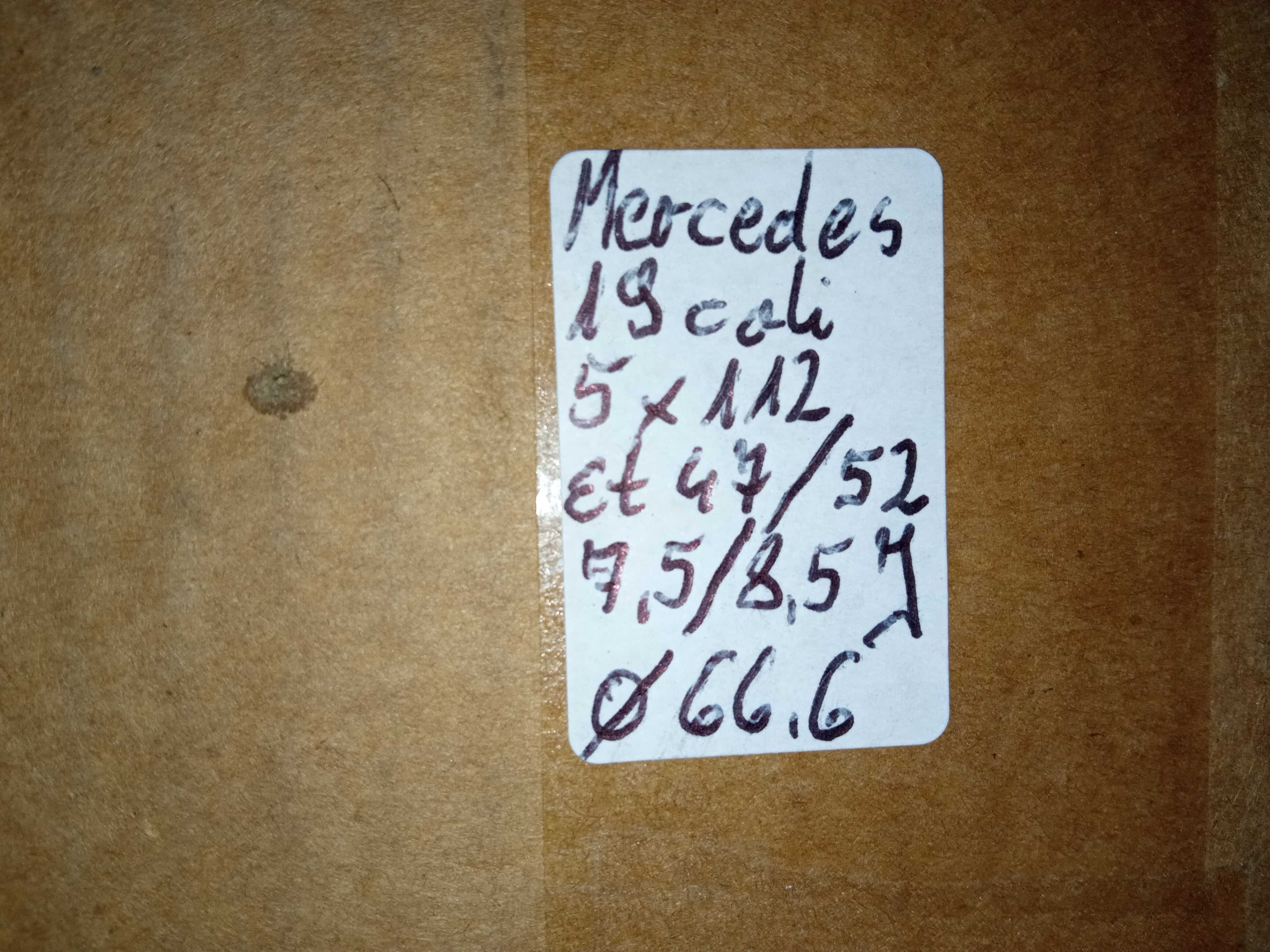 Felgi Mercedes GLK 19cali 5x112 7,5J et47 / 8,5J et52 czujniki