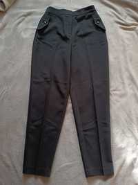 Nowe czarne eleganckie spodnie Reserved, roz. S