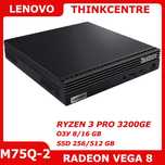 Lenovo M75Q-2 RYZEN 3 PRO 3200GE 8/256 GB Vega 8 HDMI DP Wi-Fi  (0130)