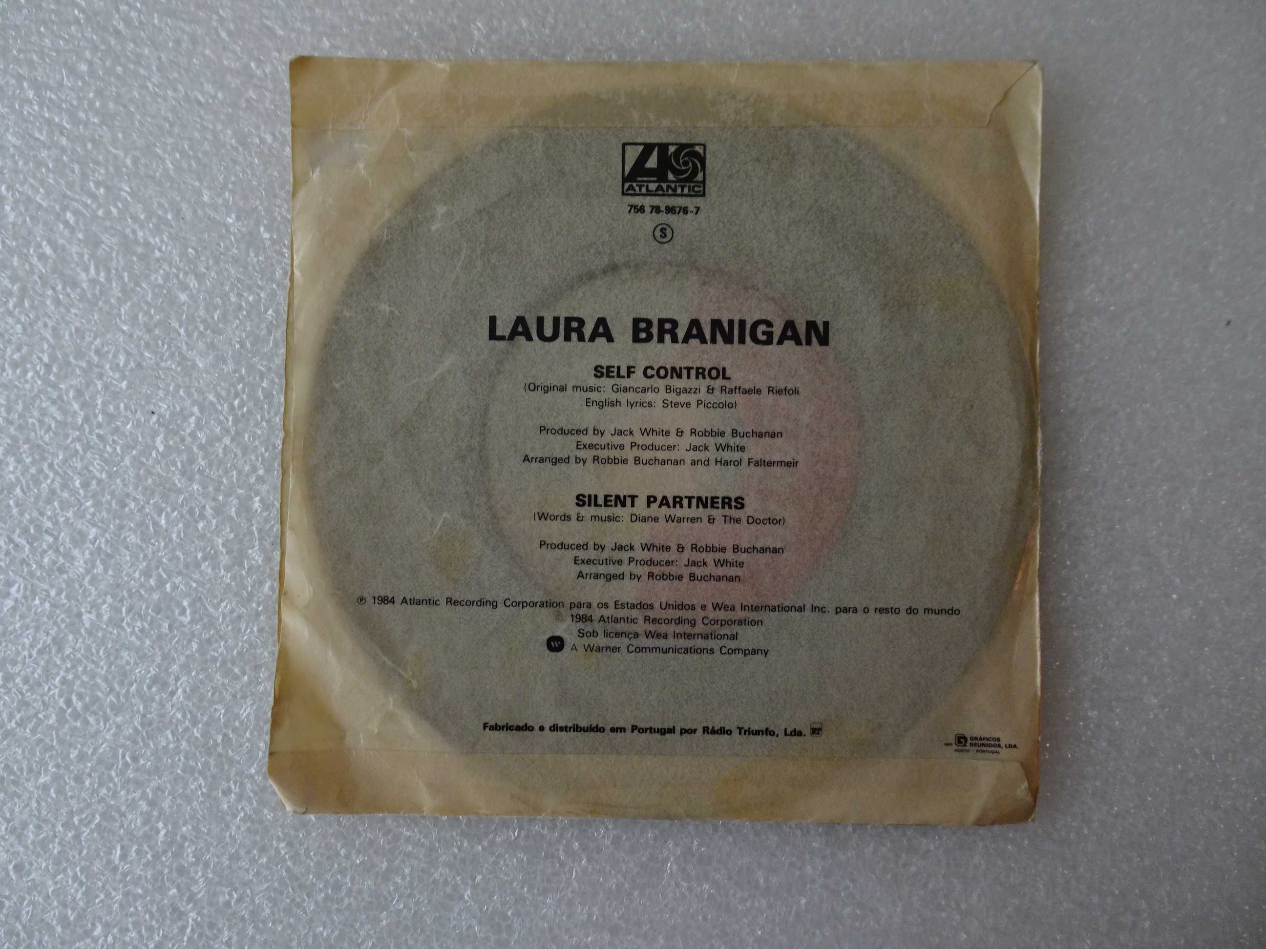 Disco single vinil - Laura Branigan - Self Control