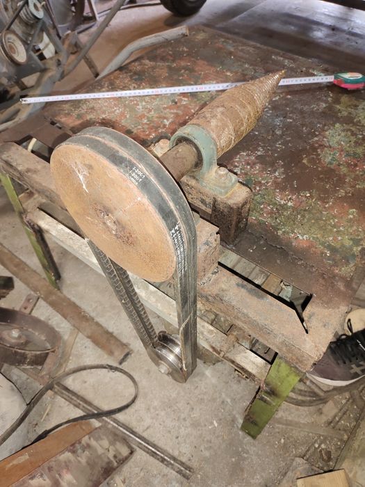 Дровокол 4 кВт морква конус винтовий колун для дров