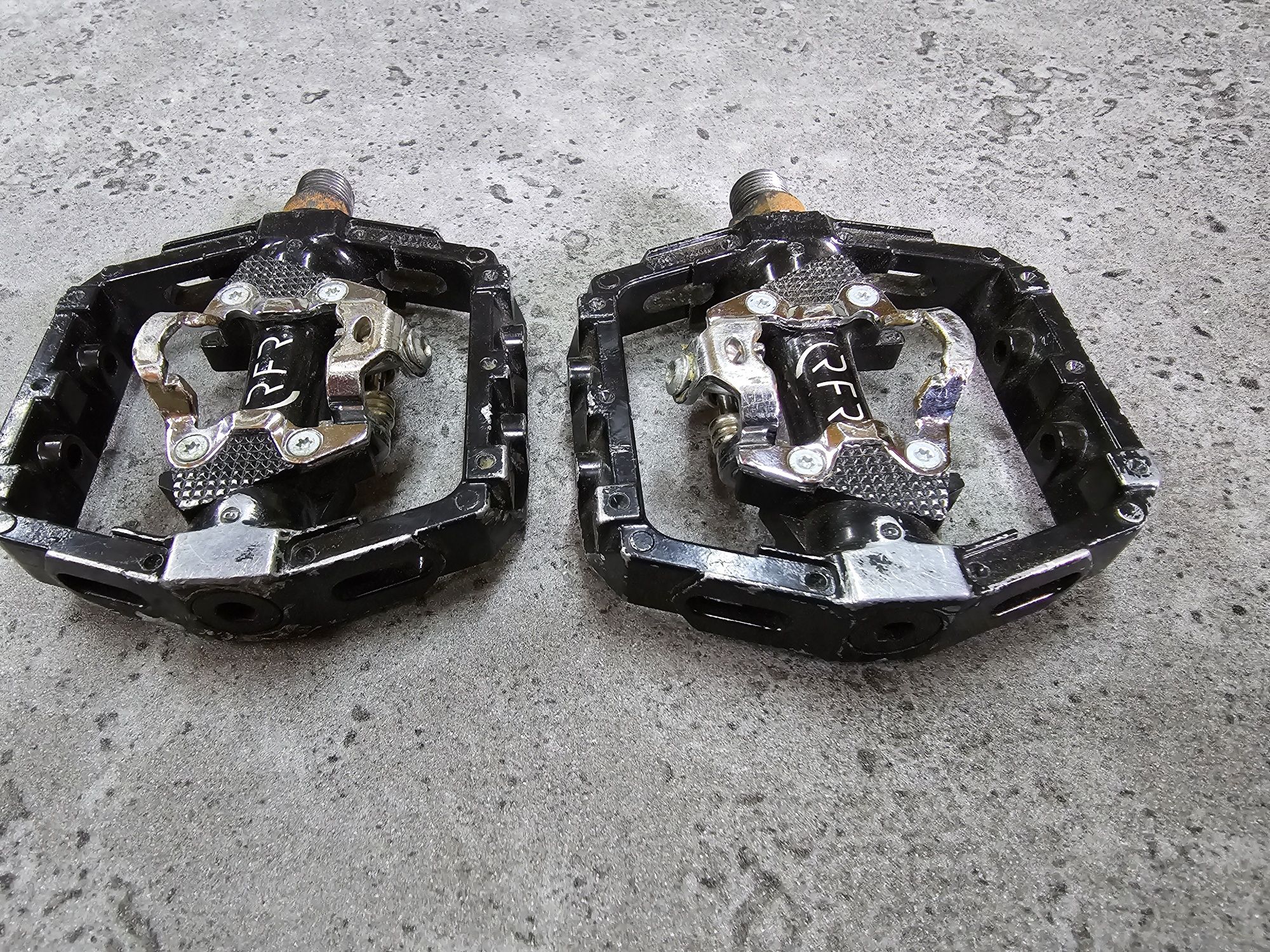 Pedały platformy SPD klick system RFR rowerowe