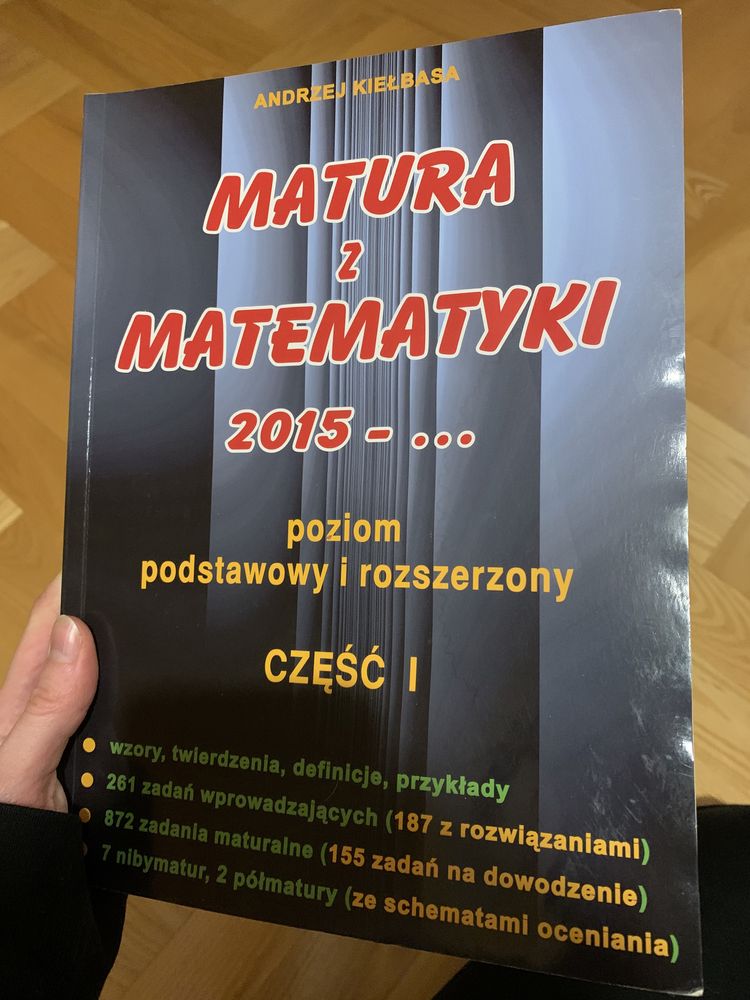 Książka przygotowująca do matury z matematyki, Andrzej Kiełbasa