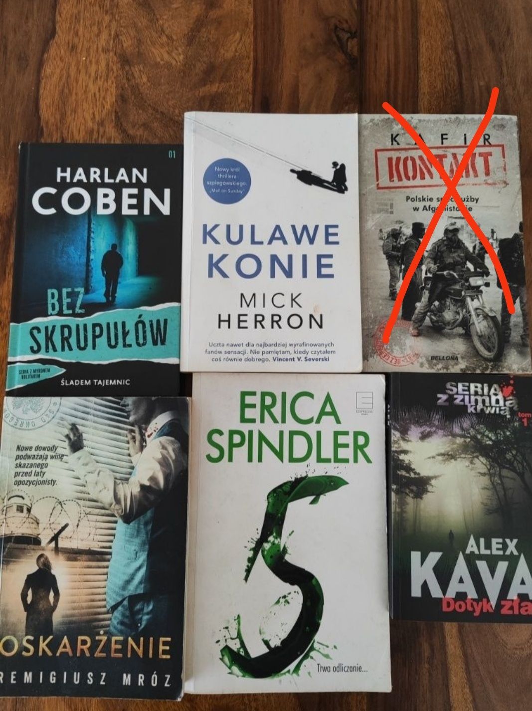 Coben, Herron, Mróz, Spindler, Kava