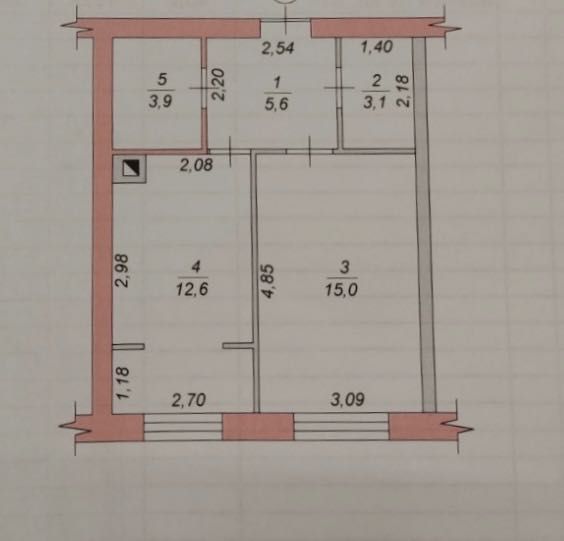 Продам 1к в новобудові