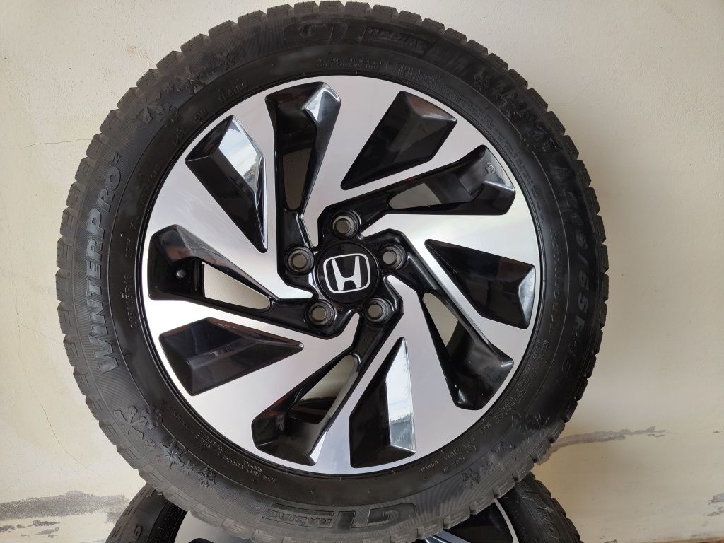 Jantes honda 16 5x114,3 com pneus