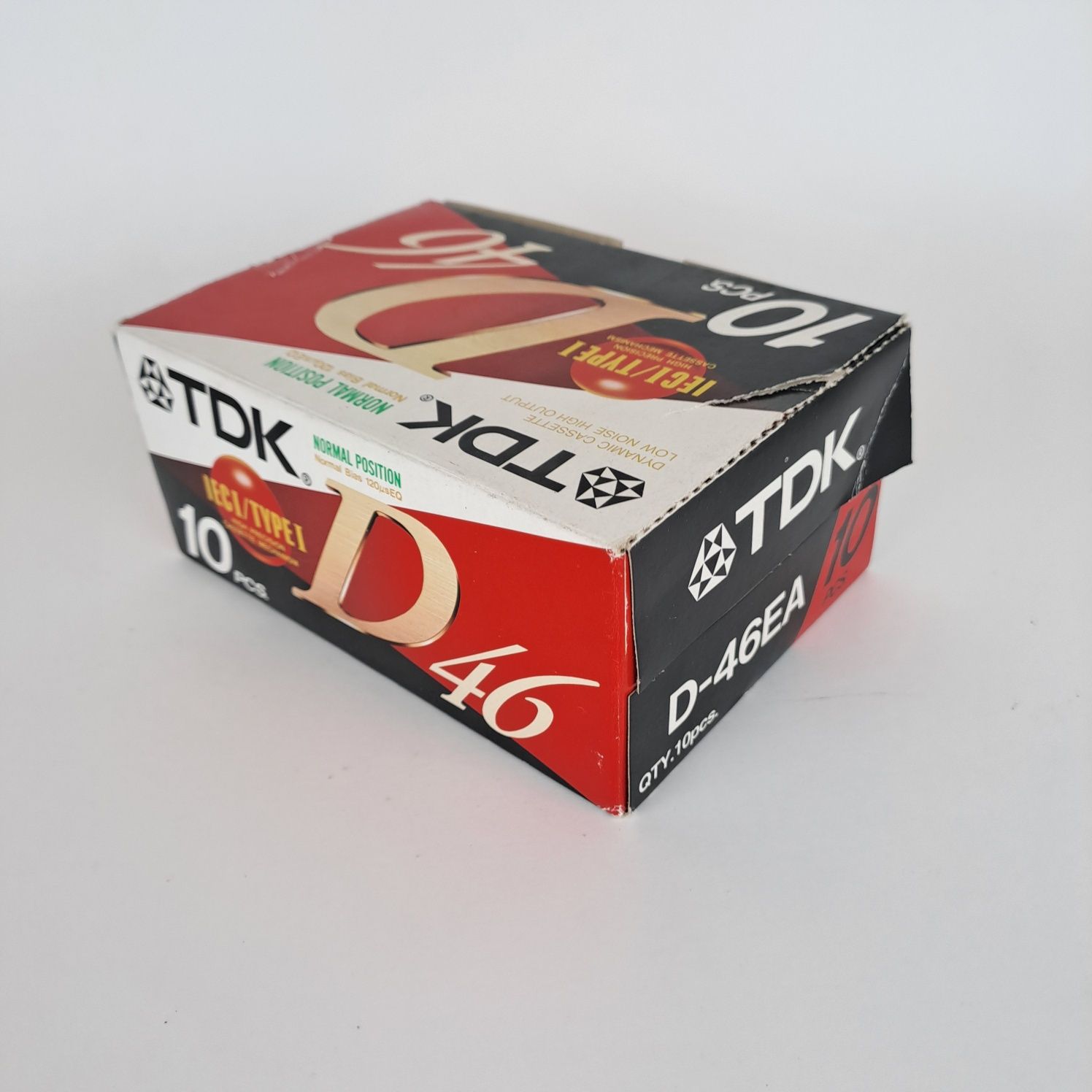 Pack 10 cassetes TDK D-46