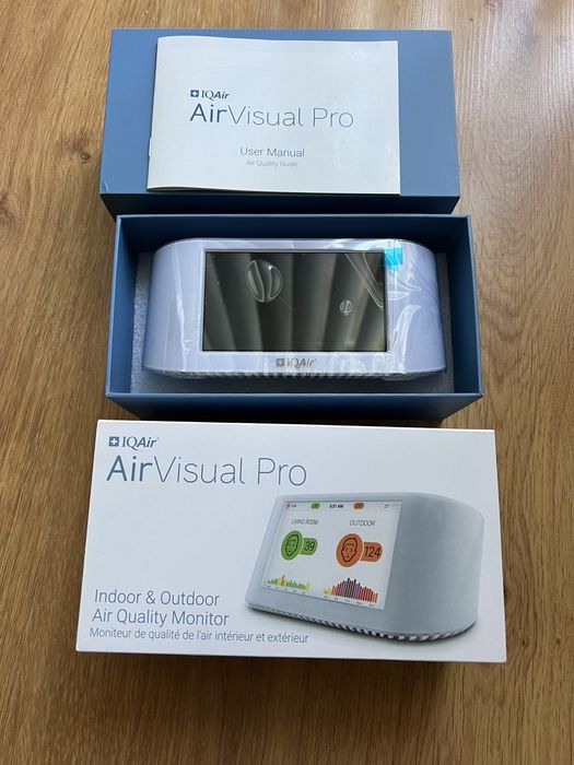 Метеостанція IQAir AirVisual Pro білий