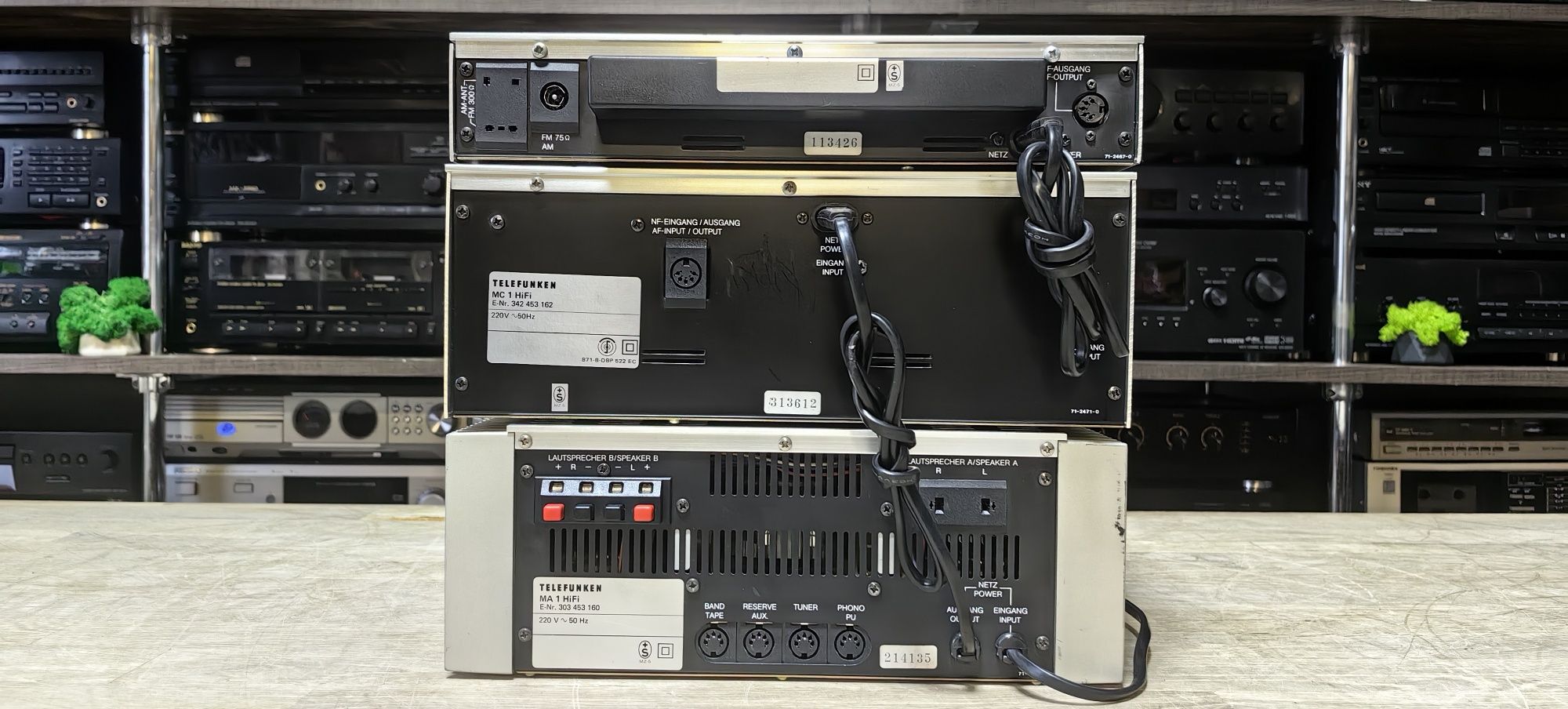 Комплек Telefunken MA1/MC1/MT1/Дефект
