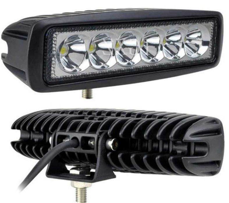 Фари лед 16 на 4см ближнє світло 1шт метал нові. Фары LED 1шт