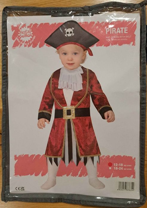 Strój pirata na bal przebierańców