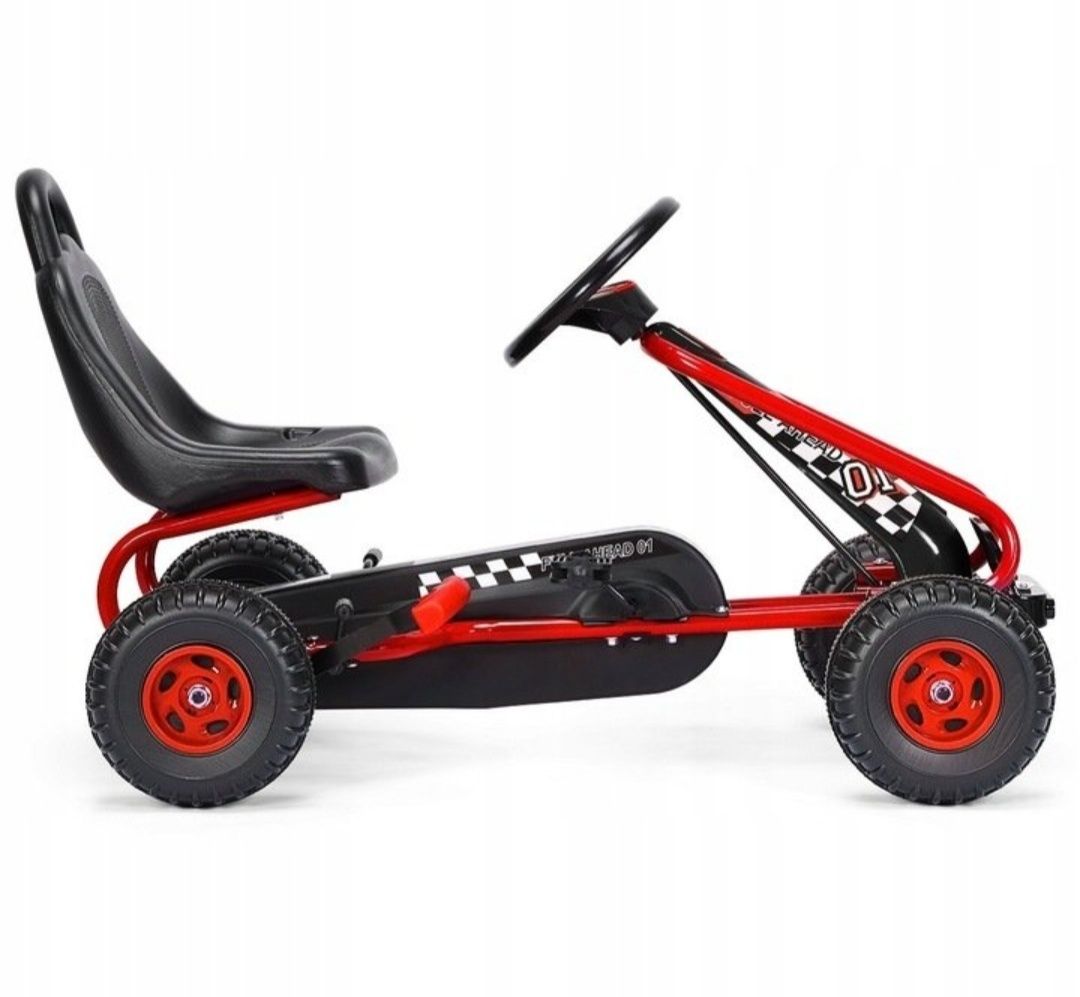 Gokart na pedały WYTRZYMAŁY dzieci do 30kg 3 do 6 lat