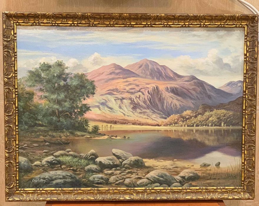 Вінтажні картини олією.