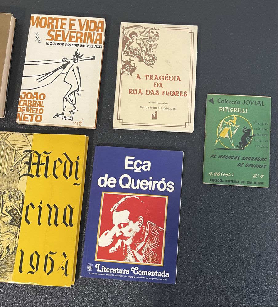 Livros antigos varios