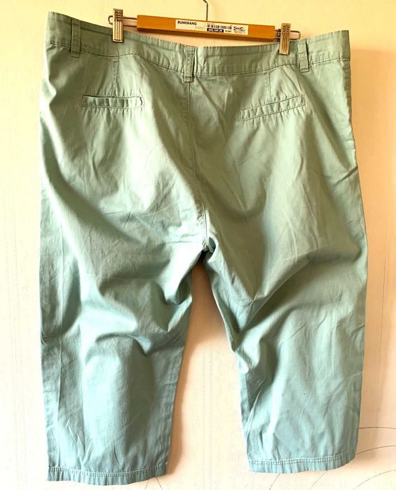 Летние брюки бриджи Peacocks, р.54-56, хлопок БОЛЬШОЙ РАЗМЕР