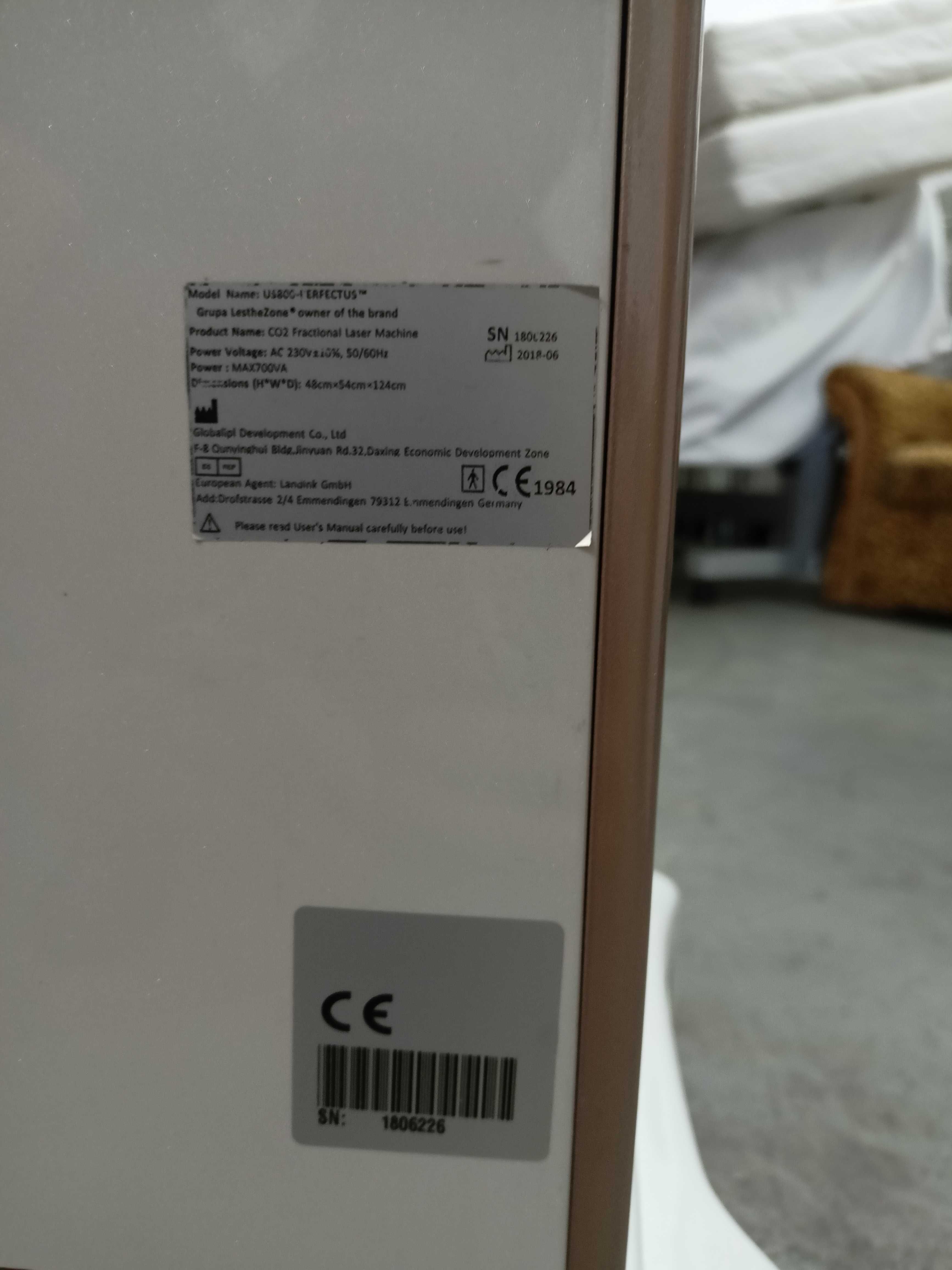Laser CO2 Perfectus US 800