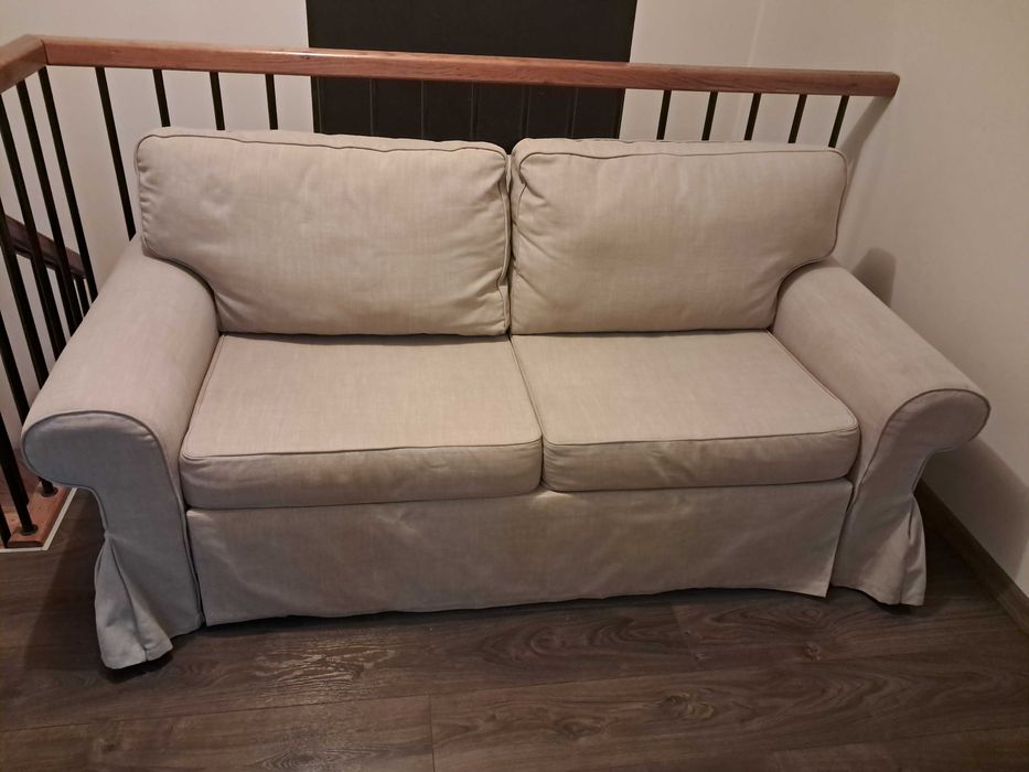 evertsberg Sofa 2-osobowa, rozkładana, z pojemnikiem ikea