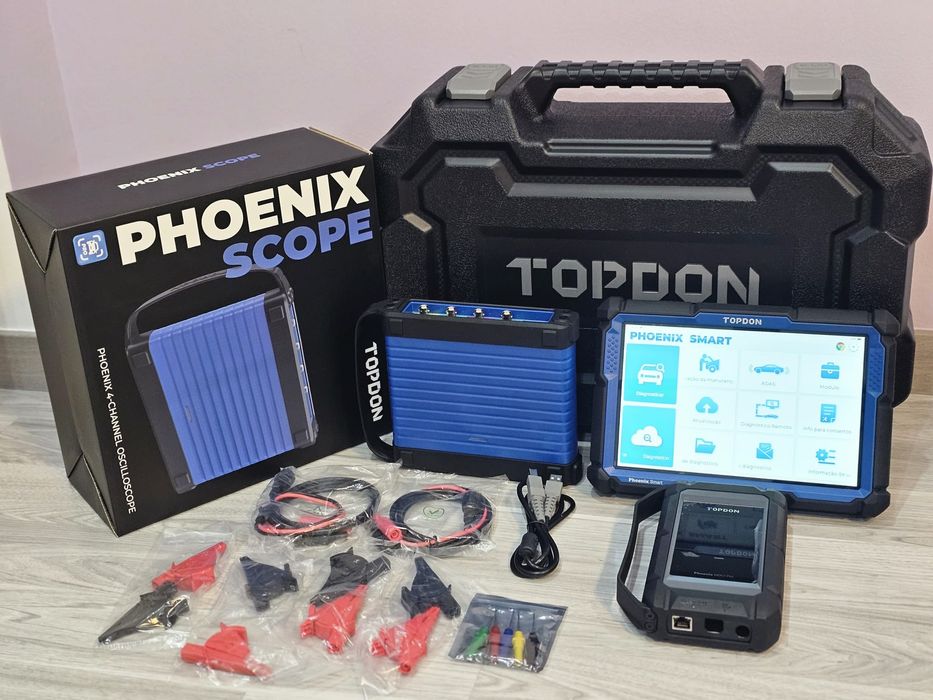 TOPDON PHOENIX SMART SCOPE (Versão com osciloscópio)