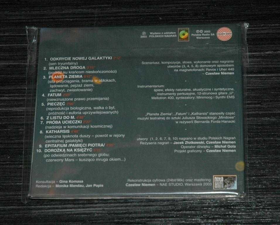 NIEMEN - Katharsis. 2003 Polskie Radio. Digipak. RAR