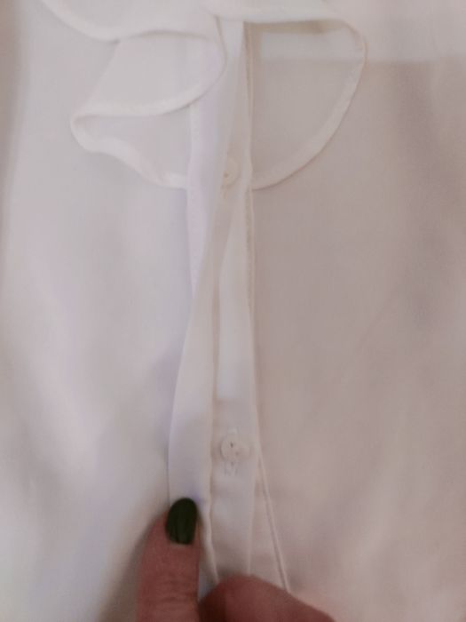 Dwie białe bluzki ZARA M