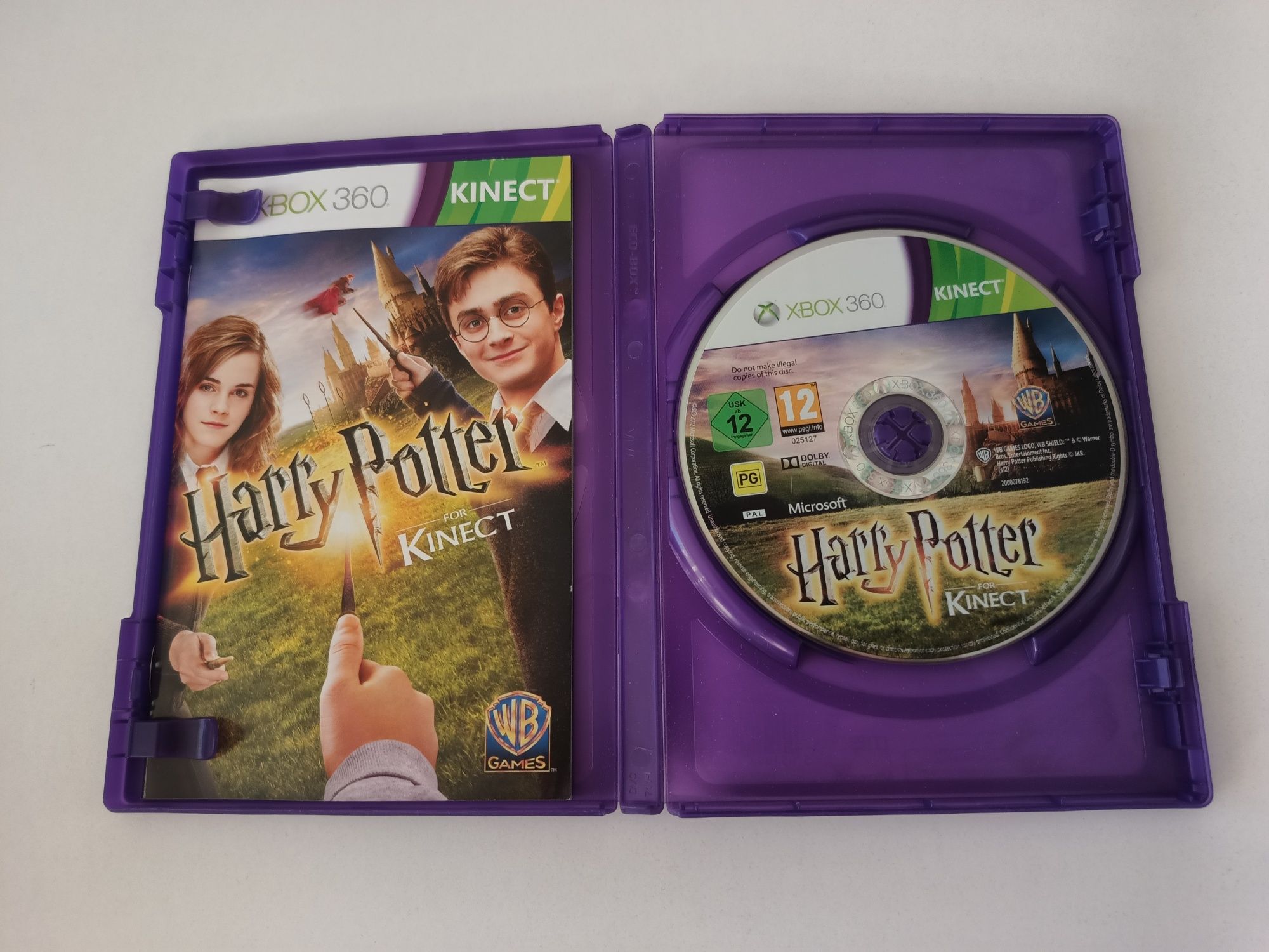 Gra Xbox 360 Harry Potter For KINECT - instrukcja Polska