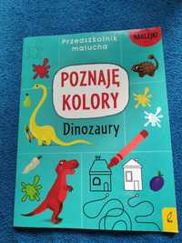 Poznaję kolory. Dinozaury. Przedszkolnik malucha.