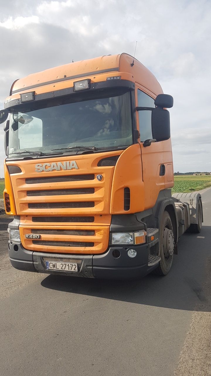 Scania R420 rok 2007 E5 Hydraulika do wywrotu.