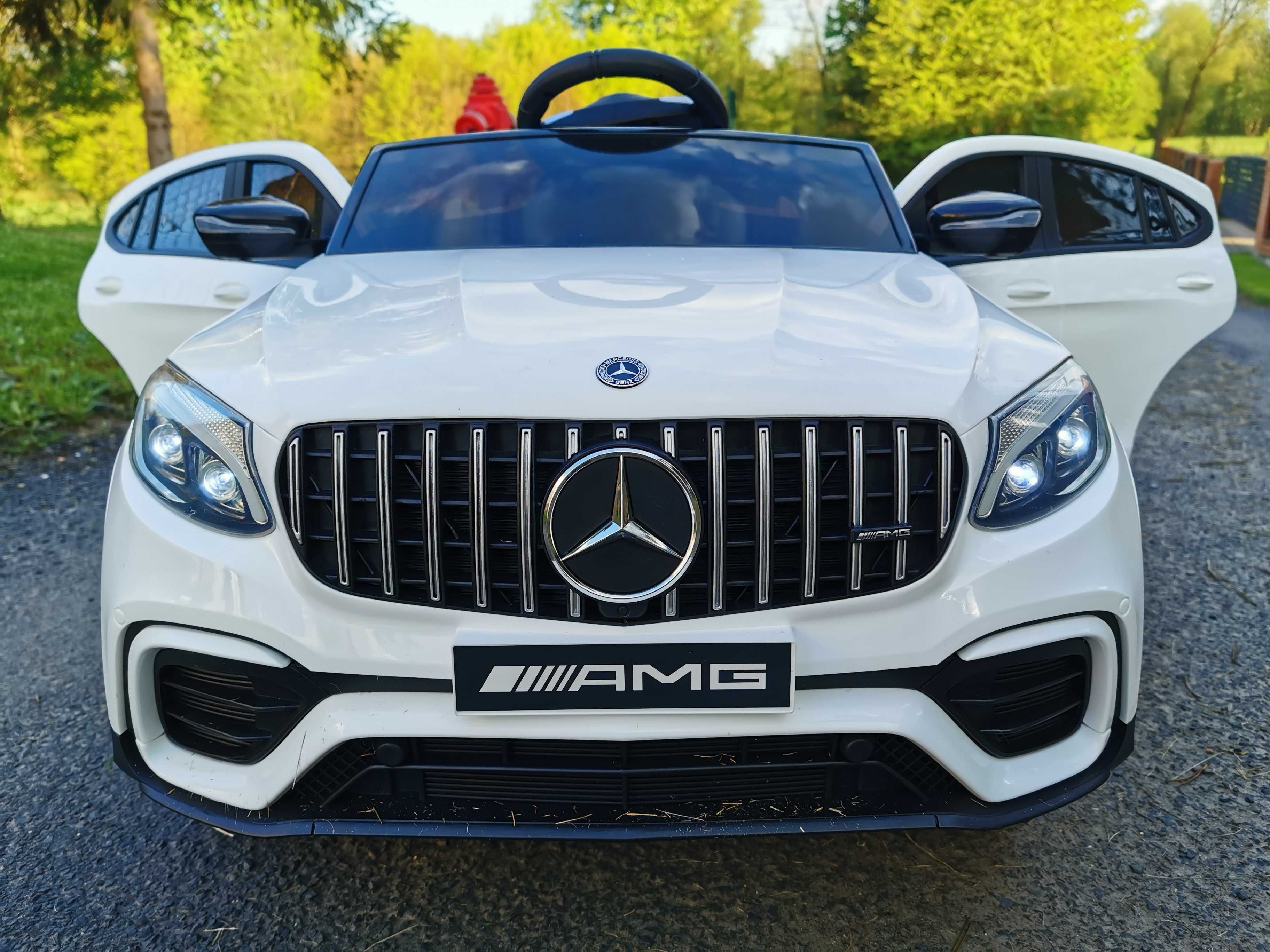 Samochód MERCEDES AMG GLC KLASA 4x4 Elektryczny Auto Akumulator DZIECI