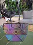 Torebka Guess origami holograficzna